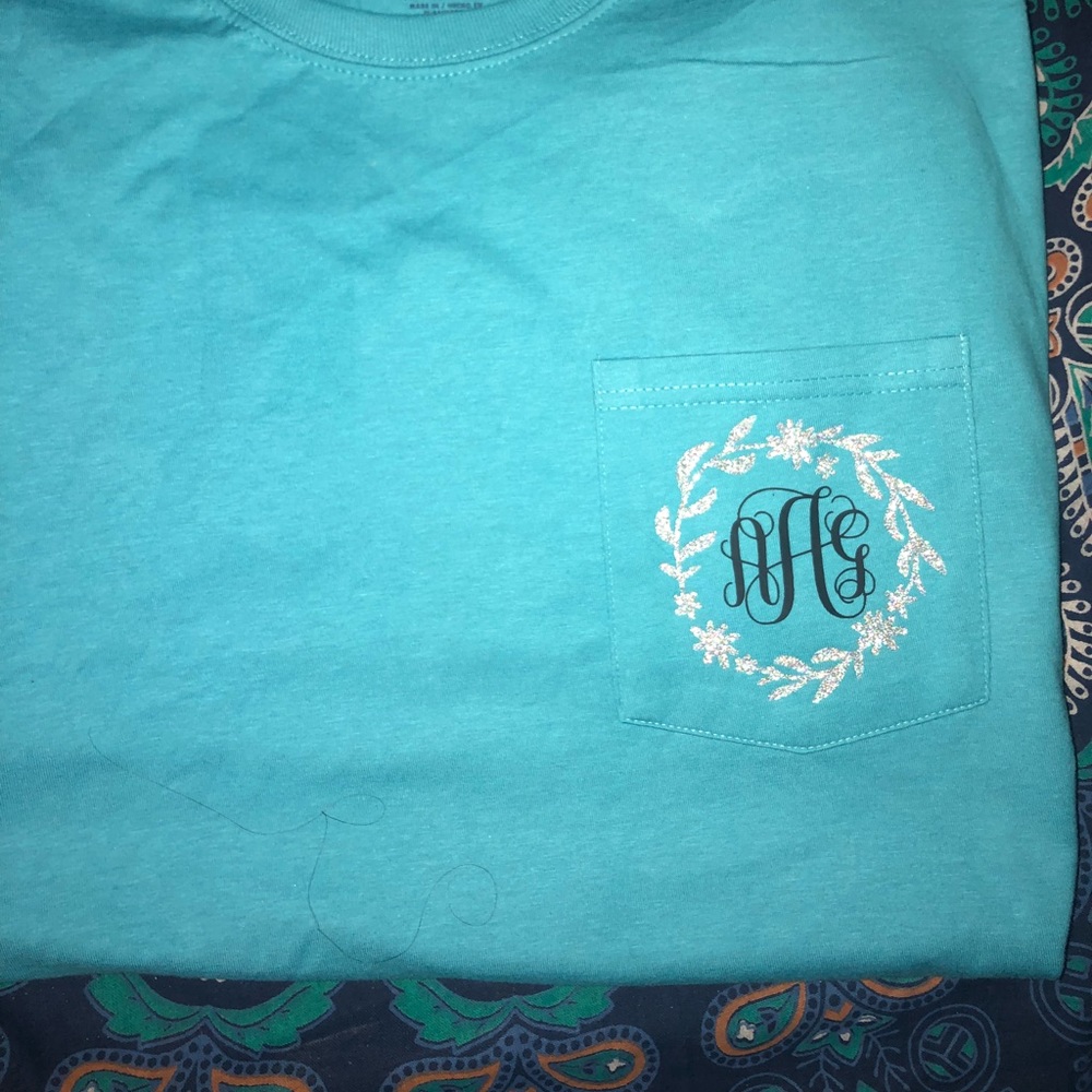 Custom pocket tee